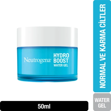 Neutrogena Hydro Boost Water Gel Hyaluronik Asit ve Botanik Trehaloz 50