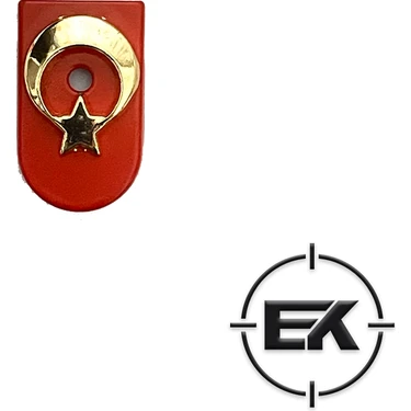 Erol Şarjör Altı Metal Bayraklı Kapak - Sarsılmaz Kılınç 2000 Light Mega
