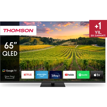 THOMSON 65QG5C14 65" 164 Ekran Uydu Alıcılı 4K Ultra HD Google QLED
