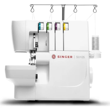 Singer S0105 4 İplik Overlok Makinası Manuel Dikiş LED