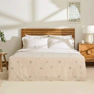 Kaşmir Home Levina %100 Pamuk Çift Kişilik Nevresim Takımı