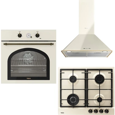 Teka Country Krem Ankastre Set (Dos 60.2 Vn-Gsc 64320 Rbc Vn-Hak 627 R