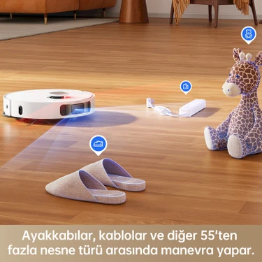 Dreame L10s Pro Ultra Heat Robot Süpürge Beyaz