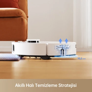 Dreame L10s Pro Ultra Heat Robot Süpürge Beyaz