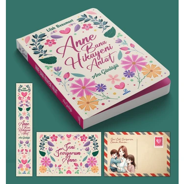 Anne Bana Hikayeni Anlat - Lilah Beaumont Anı Defteri 160 Sayfa Türkçe Ciltsiz