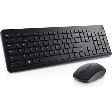 Dell KM3322W Kablosuz Q Trk Siyah Klavye - Mouse