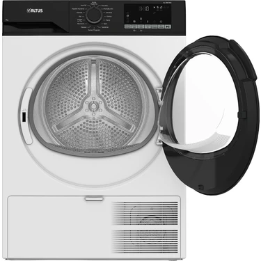 Altus A+ Enerji Sınıfı 9 kg Beyaz Isı Pompalı Kurutma Makinesi 15 Program ve Nem Sensörü