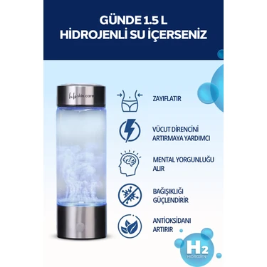 Hb Skin Care Hidrojenli Su Cihazı Sağlık1 Güzelik2 Zayıfla3 Suyun Hidrojen Seviyesini Artırabilen