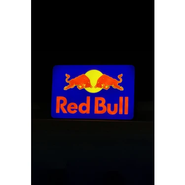 MEKTrend Red Bull Tasarımlı Dekoratif LED Aydınlatma Fiyatı