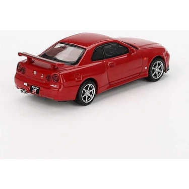 Mini Gt 796 Nissan Skyline Gt-R (R34) V-Spec Active Red - Fiyatı