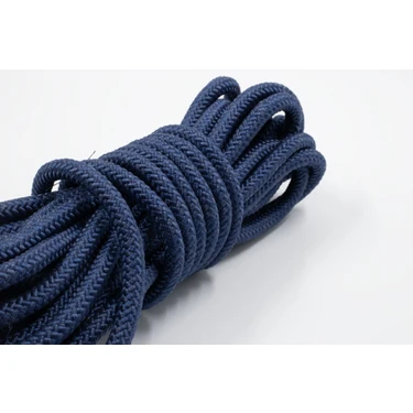 Bavyera Tekstil, Örgü Halat 10 Metre (7mm) Tress Kordon Ip Paracord Makrome Suplai Hobi, Kamp,