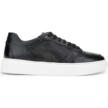 Tamer Tanca Erkek Deri Siyah Sneakers & Spor Ayakkabı 1093 Fiyatı