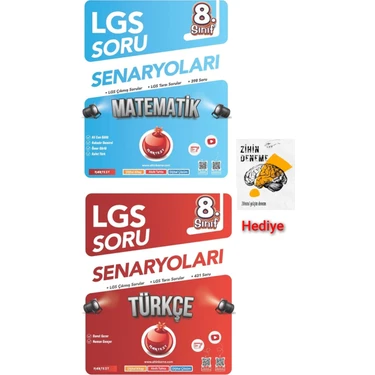 Nartest 8. Sınıf Lgs Soru Senaryoları Türkçe Matematik Lgs Kitabı