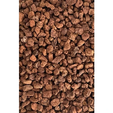 KAHVERENGİ Ponza Taşı Volkanik Cüruf 05-15MM 5LT Saksı Bahçe Akvaryum Teraryum Peyzaj