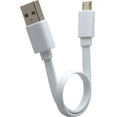 Adaman Premium Serisi 17 cm Kısa Powerbank Uyumlu Micro USB Şarj