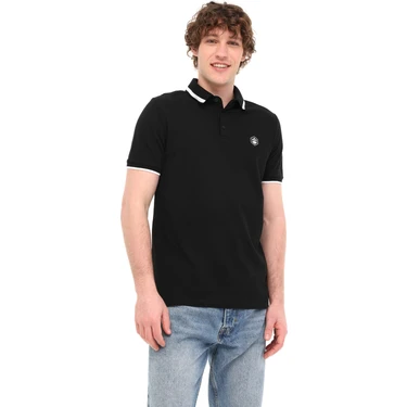 Lumberjack Mb Bts203 Polo Tsh 5fx Siyah Erkek Kısa Kol
