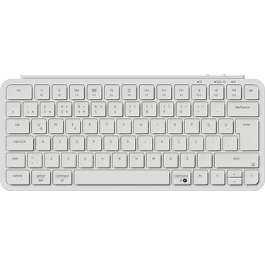 Keychron B1 Pro %75 TKL Ultra-Slim 2.4 GHz Türkçe Kablosuz Beyaz Klavye ( B1P-K8-TR