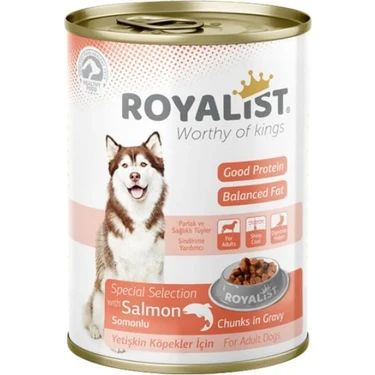 Royalist Somonlu Köpek Konserve 400gr x