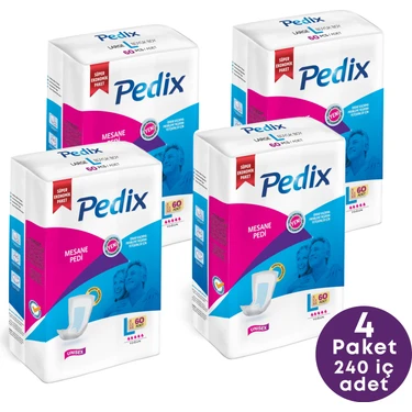 Pedix Pedix mesane Pedi Unısex Büyük Boy Large (L)  240