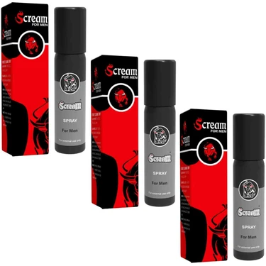 Scream Sprey Tanışma Seti 3 Lü - Ulfisu Cosmetico Krem Hediyeli 20