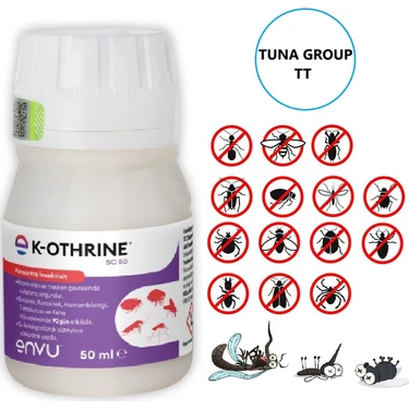 Bayer K- Othrine Sc 50 ml Kokusuz, Karınca - Böcek- Sinek- Hamamböceği Ilacı (Skt 06/