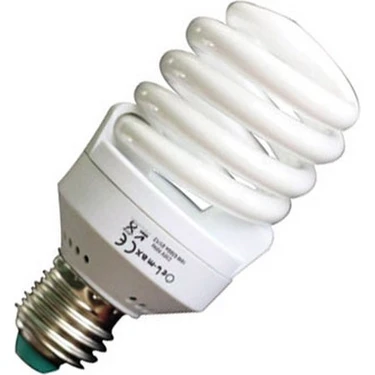 Elmax 18W E27 Spiralli Tasarruflu Ampul
