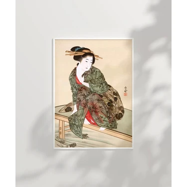 Vogloo Çerçevesiz Poster Geleneksel Japon Zarafeti Fiyatı