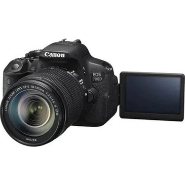 Canon 700 D DSLR Fotoğraf Makinesi 17.9 MP Çözünürlük 18-135 Stm Lens ile Başlangıç