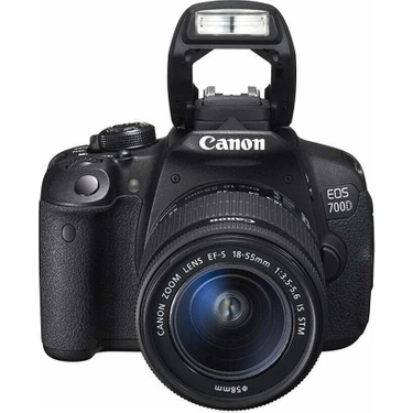 Canon Eos 700D 18-55 Is Stm Fotoğraf Makinesi Bej Renk 15-20 Mp Çözünürlük ve İthalatçı