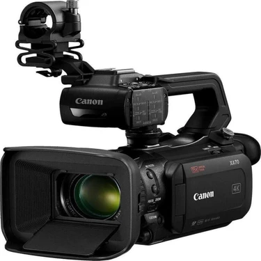 Canon XA70 4K Profesyonel Video Kamera Gelişmiş Fotoğraf Çekim Özellikleri ve Bağlantı