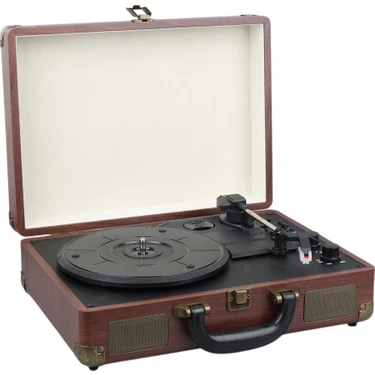 Retro Vintage Çanta Pikap - Radyo - Bluetooth - USB Mp3 Çalar 350X255X115MM