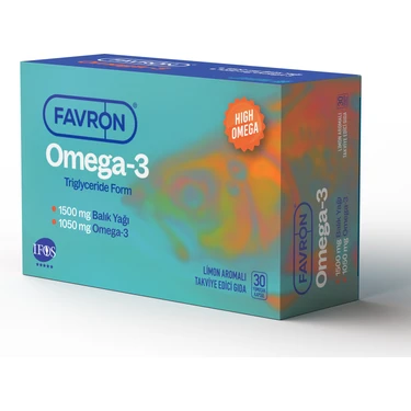 Favron Omega 3 Içeren Takviye Edici Gıda 30