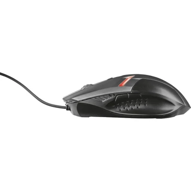 Trust ZIVA Oyuncu Mouse 21512 Kablolu 2000 DPI Oyun İçin Siyah Optik