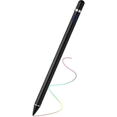 MobaxAksesuar Stylus Kapasitif Dokunmatik Kalem Tüm Cihazlar Telefon ile Uyumlu Çizim Tasarım