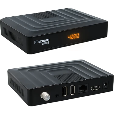 Fobem Vısıon S Hibrit 4gb Ram 32GB HDD 1.5ghz Ses Komutlu Uydu Alıcılı Androıd 14 Tv Box