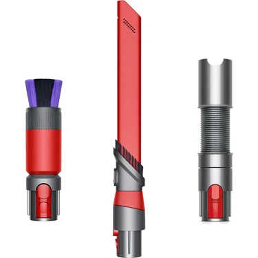 Dyson Detaylı Temizlik Seti 100 W Güçlü Motor ile Şarjlı Kullanım Gri