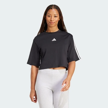 Adidas Sportswear JD4998 Essentials 3-Stripes Cotton Loose