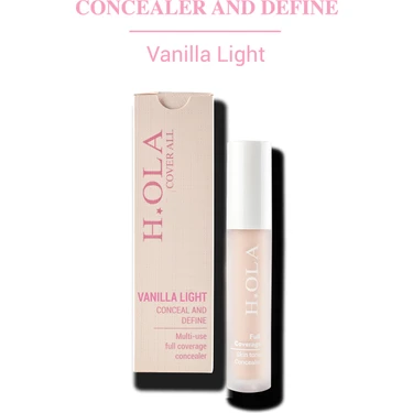 Cover All Yoğun Kapatıcı | Full Coverage Concealer 01-Vanilla