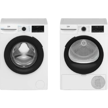 Beko CMXD 9100 CM - KMX 91 İkili Set Beyaz Renkli Düşük Enerji Tüketimi ile Yüksek