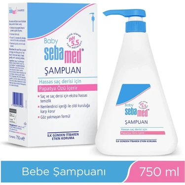 Baby pH 5.5 Formül Nemlendirici Etkili Papatya Özütlü Bebek Şampuanı 750
