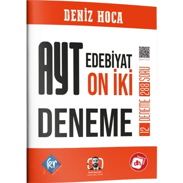 Deniz Hoca Ayt Edebiyat 12 Deneme Kr Akademi