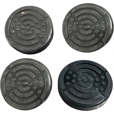 Kauçuk Oto Lift Takozu Hidrolik (4 Adet
