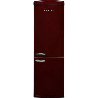 Vestel Retro NFK37211 Bordo 330 Lt E Enerji Sınıfı  No-Frost