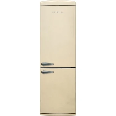 Vestel Retro NFK37211 Bej 330 Lt E Enerji Sınıfı No-Frost