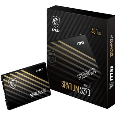 Msı SSD Spatıum S270 Sata 2.5" 480GB   R:500