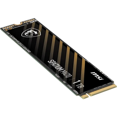 MSI SPATIUM M470 PRO 1TB NVMe PCIe Gen4 x4 Okuma 6000MB – Yazma 4500MB M.2