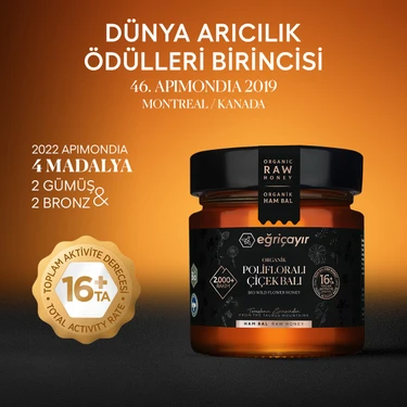 Eğriçayır Organik Polifloralı Bal 300