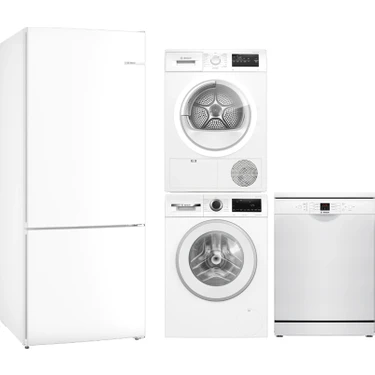 Bosch Dörtlü Beyaz Eşya Seti