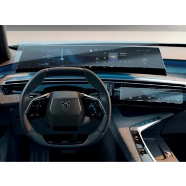 Yeni Peugeot e-3008 e-5008 21" Panaromik i-Cockpit ve i-Toggles Uyumlu Set 9H Nano Ekran
