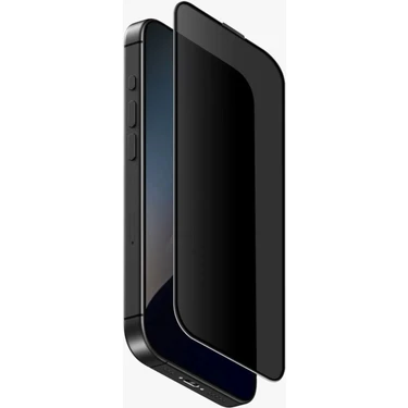 Glazef Apple iPhone 16 Pro Max Cam Hayalet Ekran Koruyucu Uyumlu Tam Kapatan Gizleyen Kırılmaz
